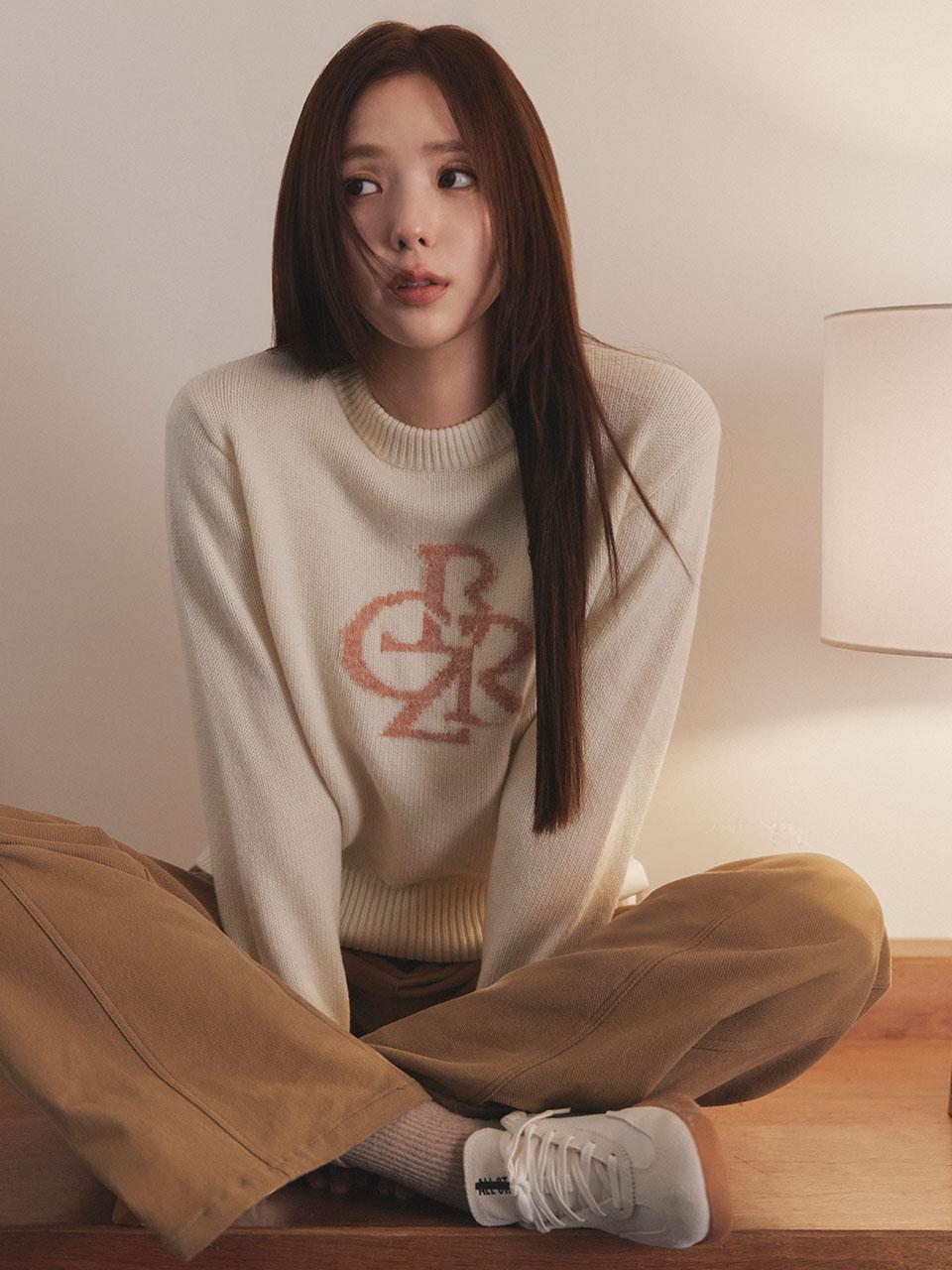 램스울 심볼 로고 니트_5COLORS