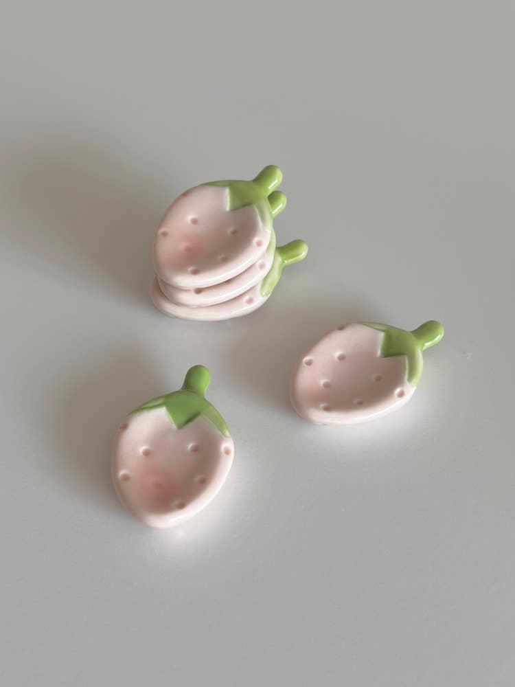 strawberry holder 설향딸기 수저받침