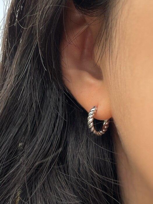 twist hinge earrings