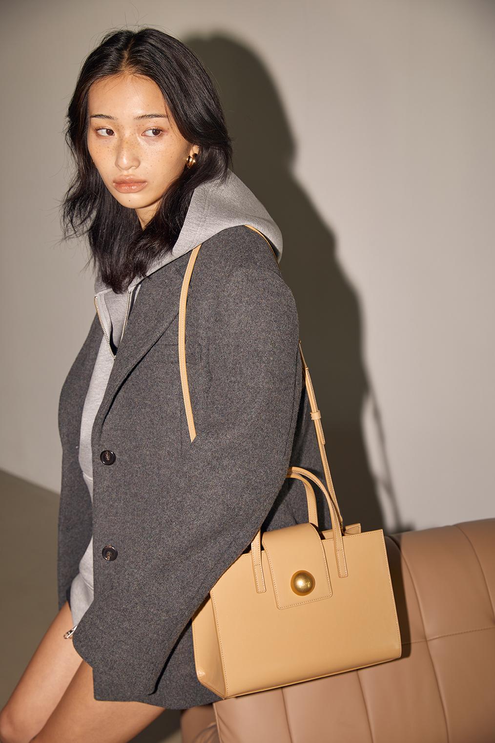 [NEW SEASON] Demi-cercle Tote Bag Butter Scotch