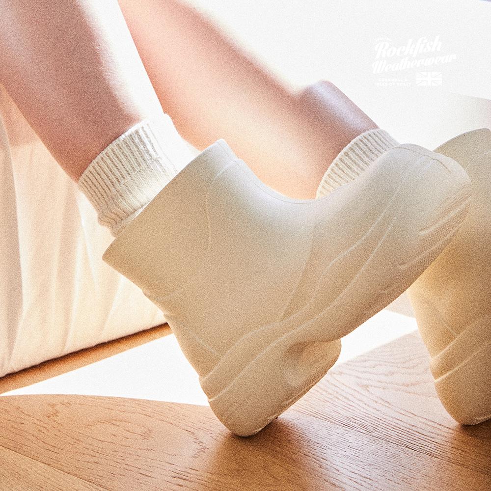 HAYDEN BOOTS - CREAM