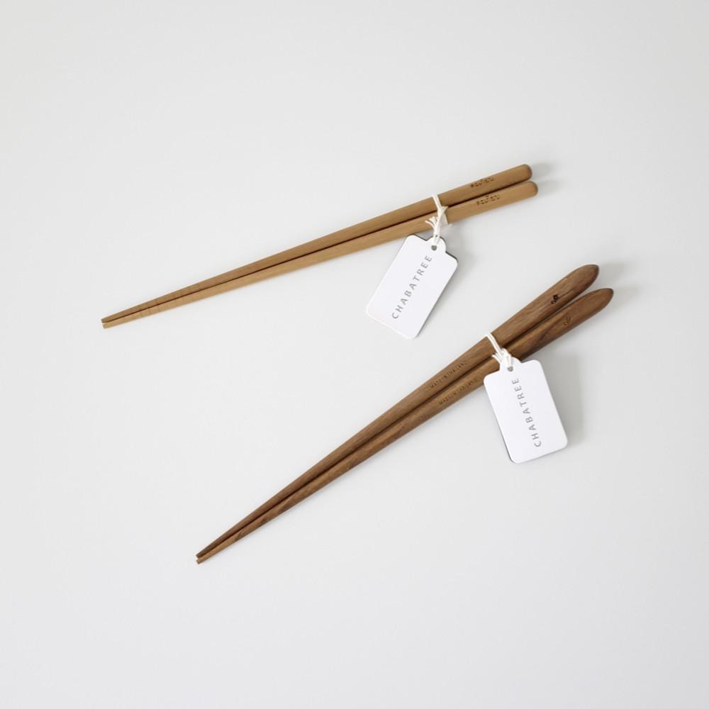태국 차바트리 나무젓가락 티크우드 핸드메이드 젓가락