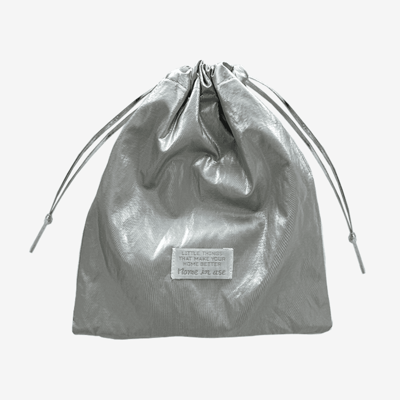 글로시 비건 파우치