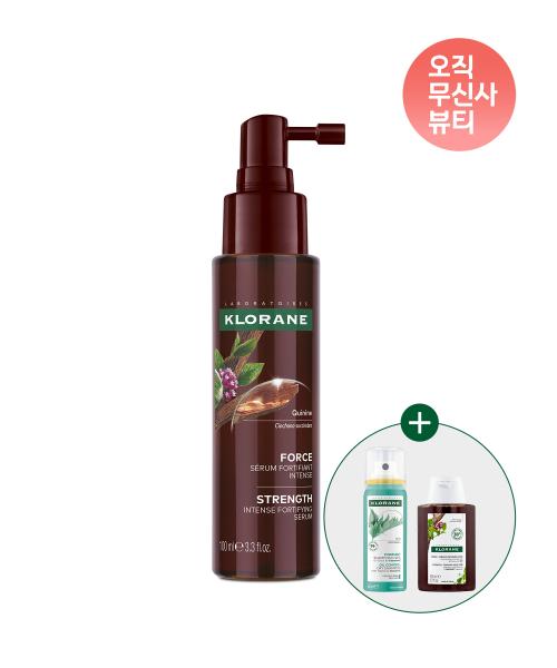 [두피강화] 퀴닌 두피 세럼 100ml (+네틀드샴 50ml+샴푸 100ml)