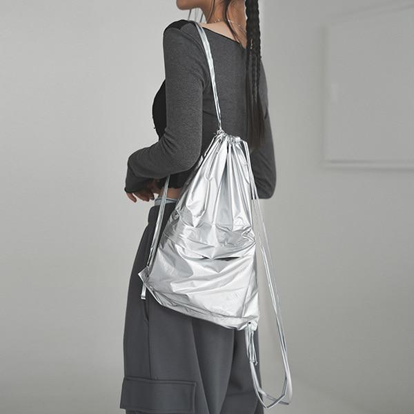 메탈릭 패피 백팩