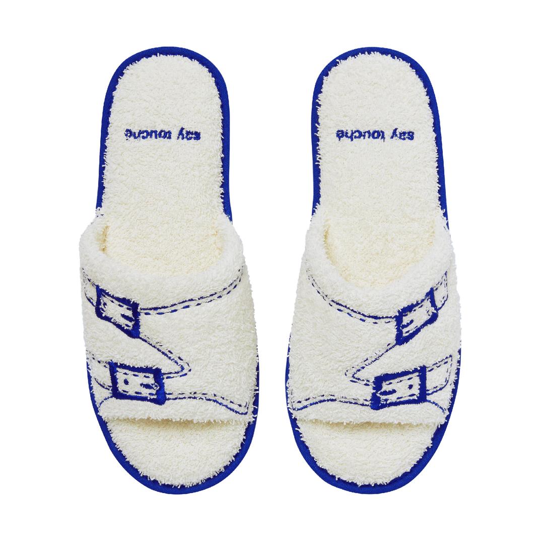 Buckle Room Shoes (Cream)