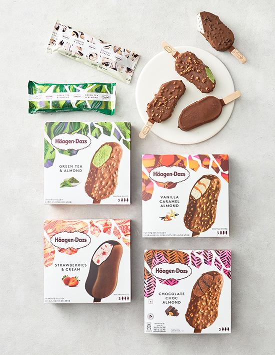 [하겐다즈] 아이스크림 바 6종 (80mL X 3개) (택1)