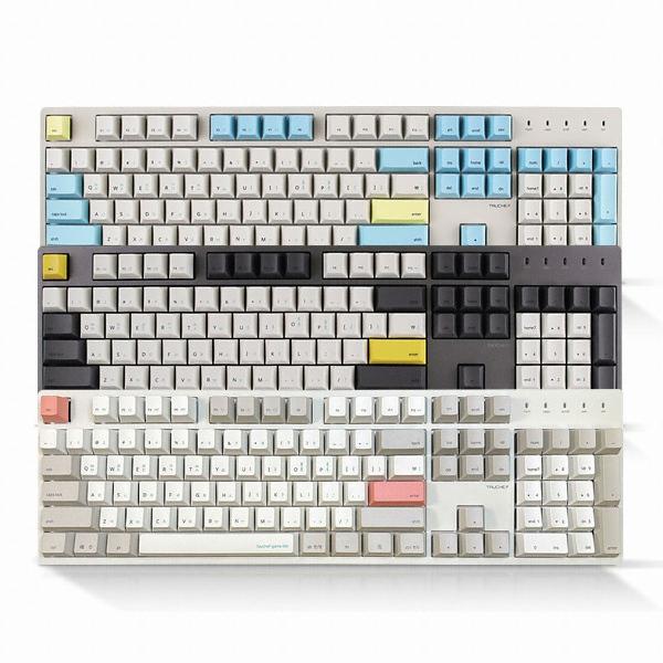 웨이코스 씽크웨이 토체프 D&T 콜라보 체리 키보드 (다크그레이, 저소음 적축)