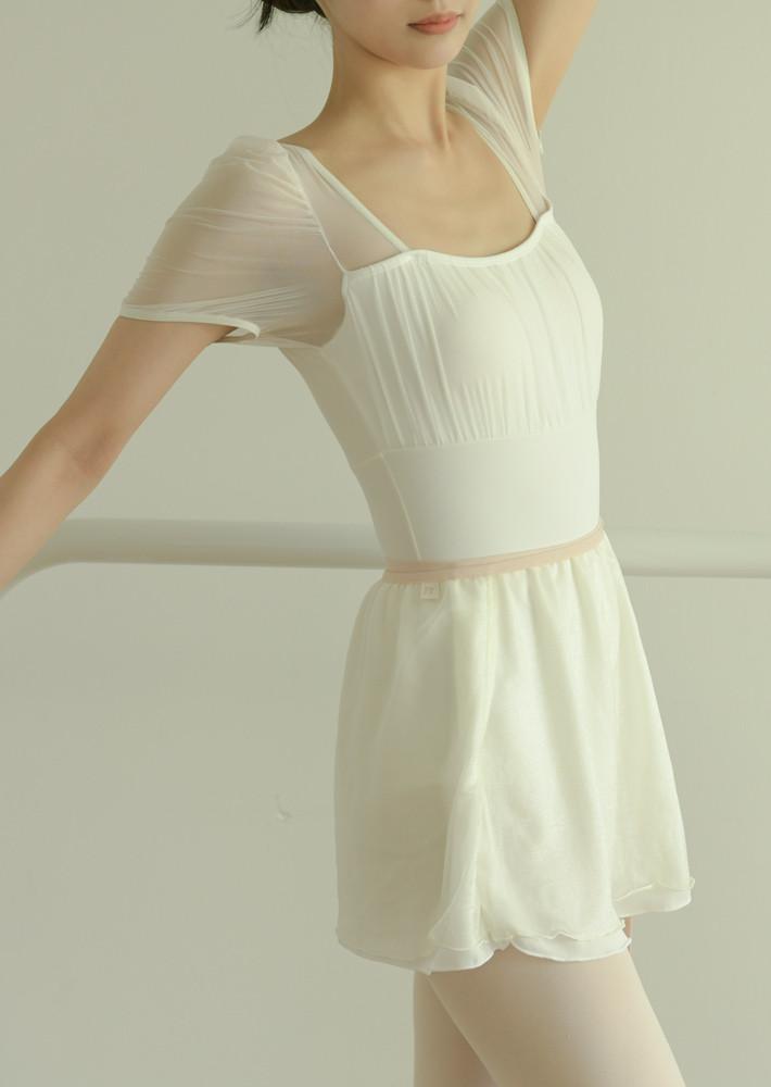 [랩스커트]엘핀 샤인핑크 - 발레 폴 성인 취미 발레복