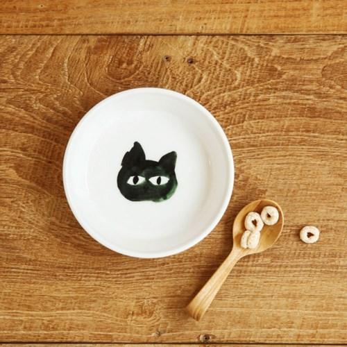 야옹이 접시[ 리리키친 x 정인하 콜라보]