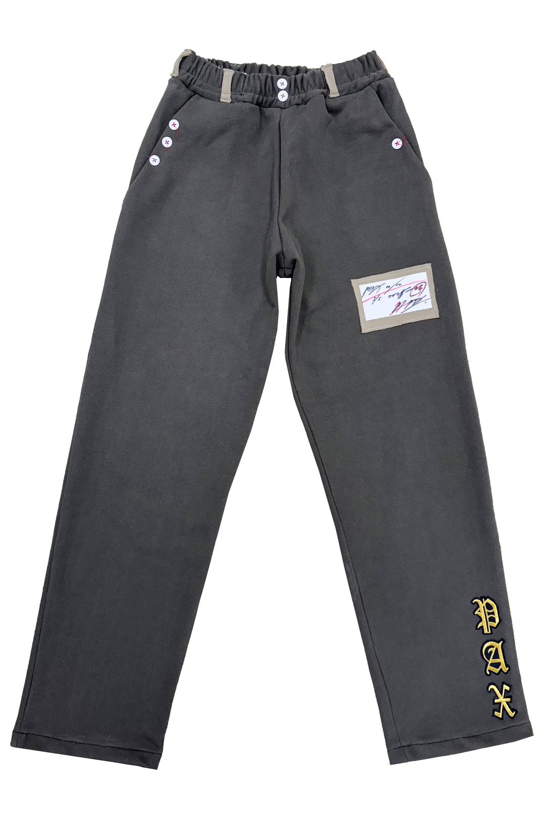 GOLD PAX WITH BUTTONS PANTS