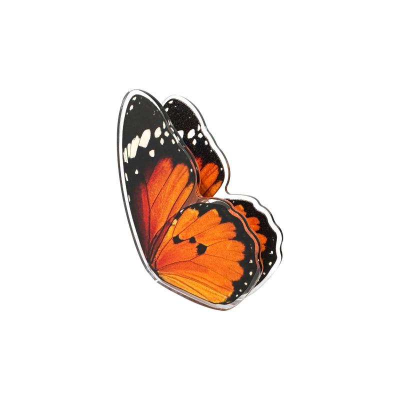 나비 아크릴 클립