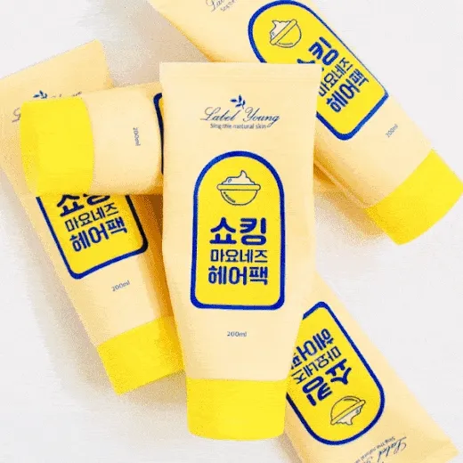 [푸석/건조머릿결케어+헤어영양+윤기공급] 쇼킹마요네즈헤어팩