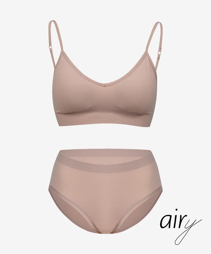 [SET]에어리 브라&브리프팬티 세트