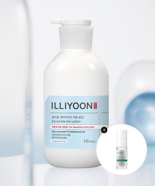 일리윤(ILLIYOON)  세라마이드 아토 로션 564ml + 트러블 미스트 30ml 증정 - 후기 | 무신사