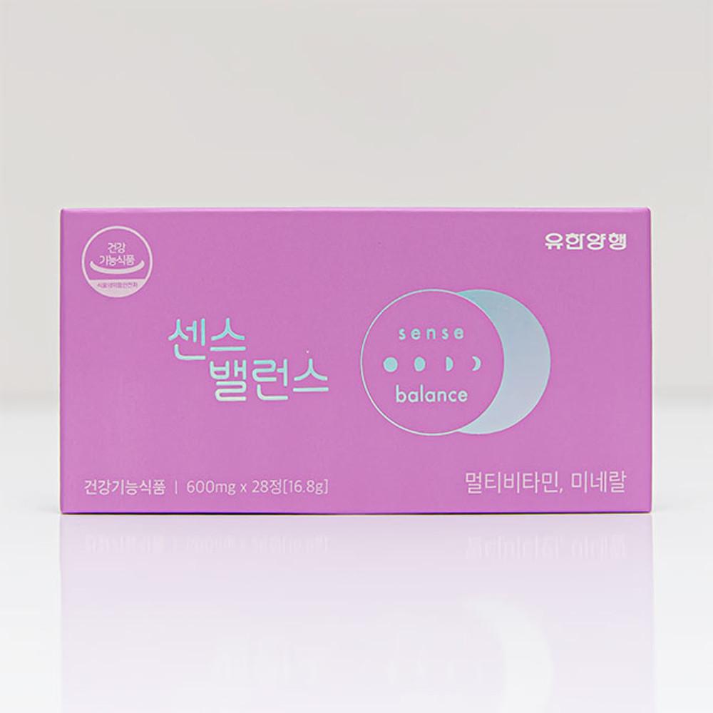 유한양행 센스밸런스  여성 멀티비타민 영양제