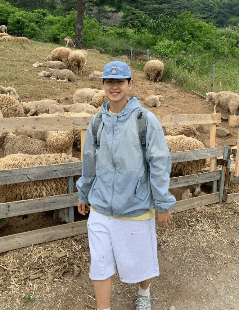 비치모노 후드 윈드브레이커