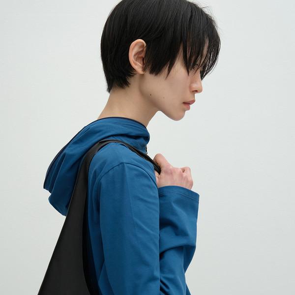 LINK ZIP HOODIE _ SEA BLUE