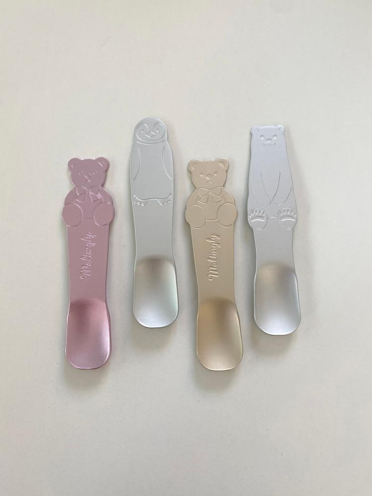 오아페 알루미늄 애니멀 아이스크림 스푼 aluminum animal icecream spoon (4 options)