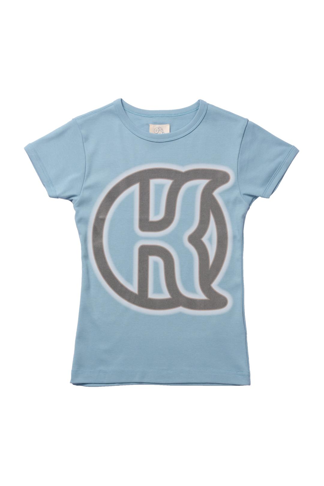 NEW LOGO PRINT T-SHIRT (NAVY) - NAVY / XS