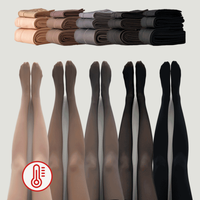 [당일출고!/3가지두께] 올시즌 착시 융털 기모 페이크 시스루 레깅스 고탄력 팬티 스타킹 5color