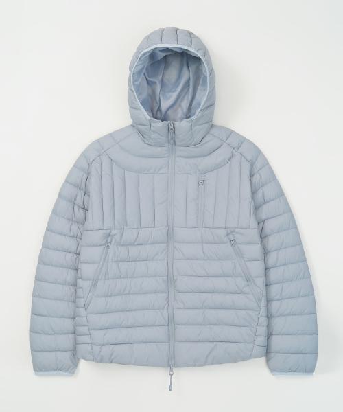 립스탑 라이트  패딩 점퍼 (SKY BLUE)