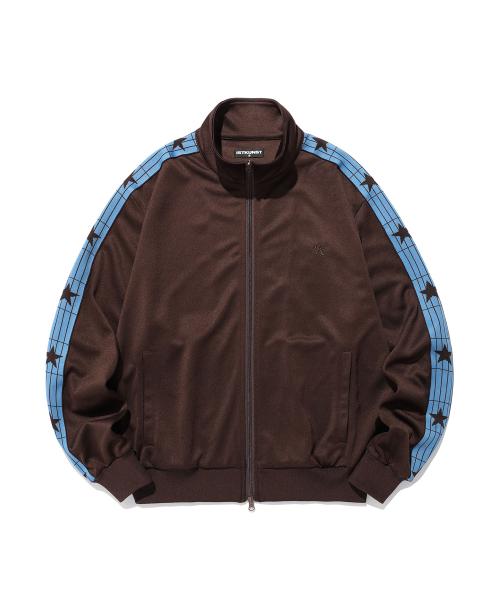 이스트쿤스트(ISTKUNST)  IK TRACK JERSEY JACKET_BROWN(IK2FSMJ203A) - 사이즈 & 후기 | 무신사