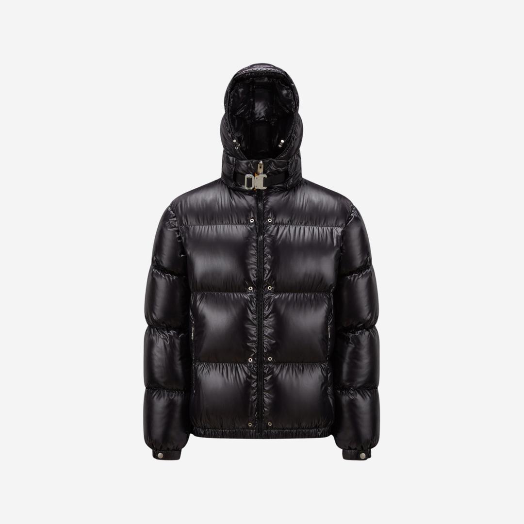 Moncler x 1017 Alyx 9SM Almondy Short Down Jacket Shiny Black - 22FW