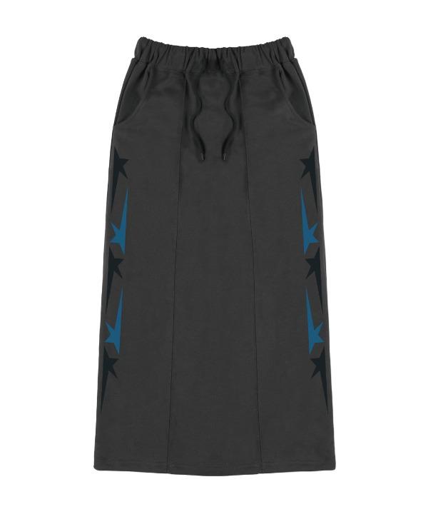 Shooting Star 코튼 롱스커트