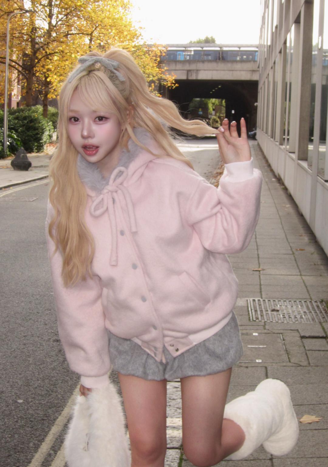 남다메이드 [단독선런칭][프리오더] 핀터걸 후드 점퍼