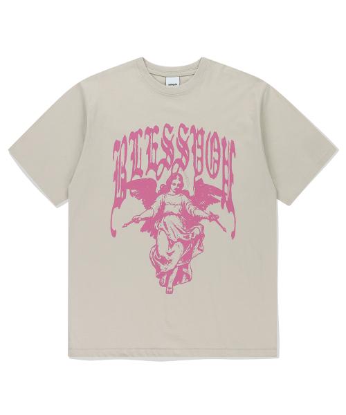 마하그리드(MAHAGRID)  BLESS TEE BEIGE(MG2EMMT533A) - 사이즈 & 후기 | 무신사