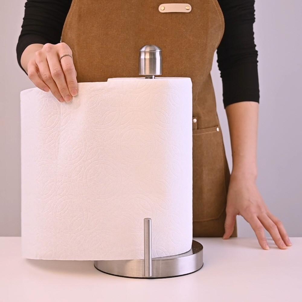 폴쿠치나 스텐 키친타올걸이, 다이소 코스트코 키친타월 주방 스탠드 홀더 거치대 꽂이