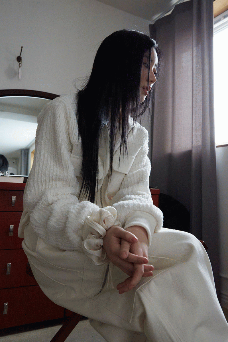 rabbit two-way zip (3c)