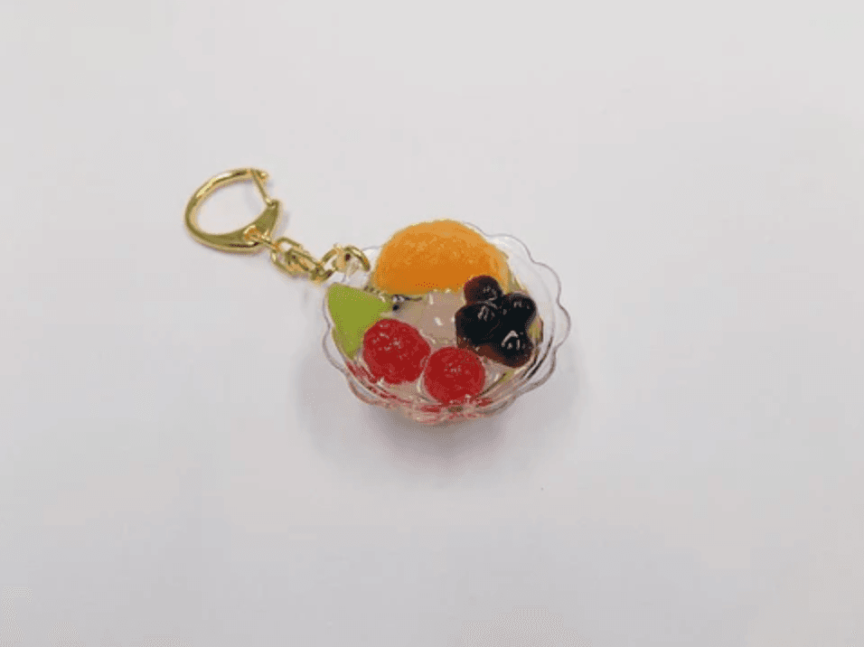 Fake Food Japan - Anmitsu Keychain