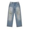 Destroyed Wide Jeans