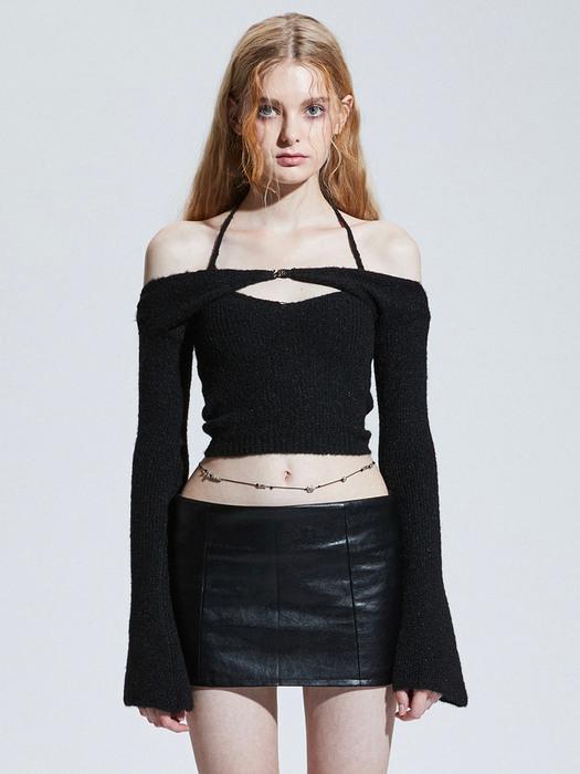 SEIREN BOLERO SET black