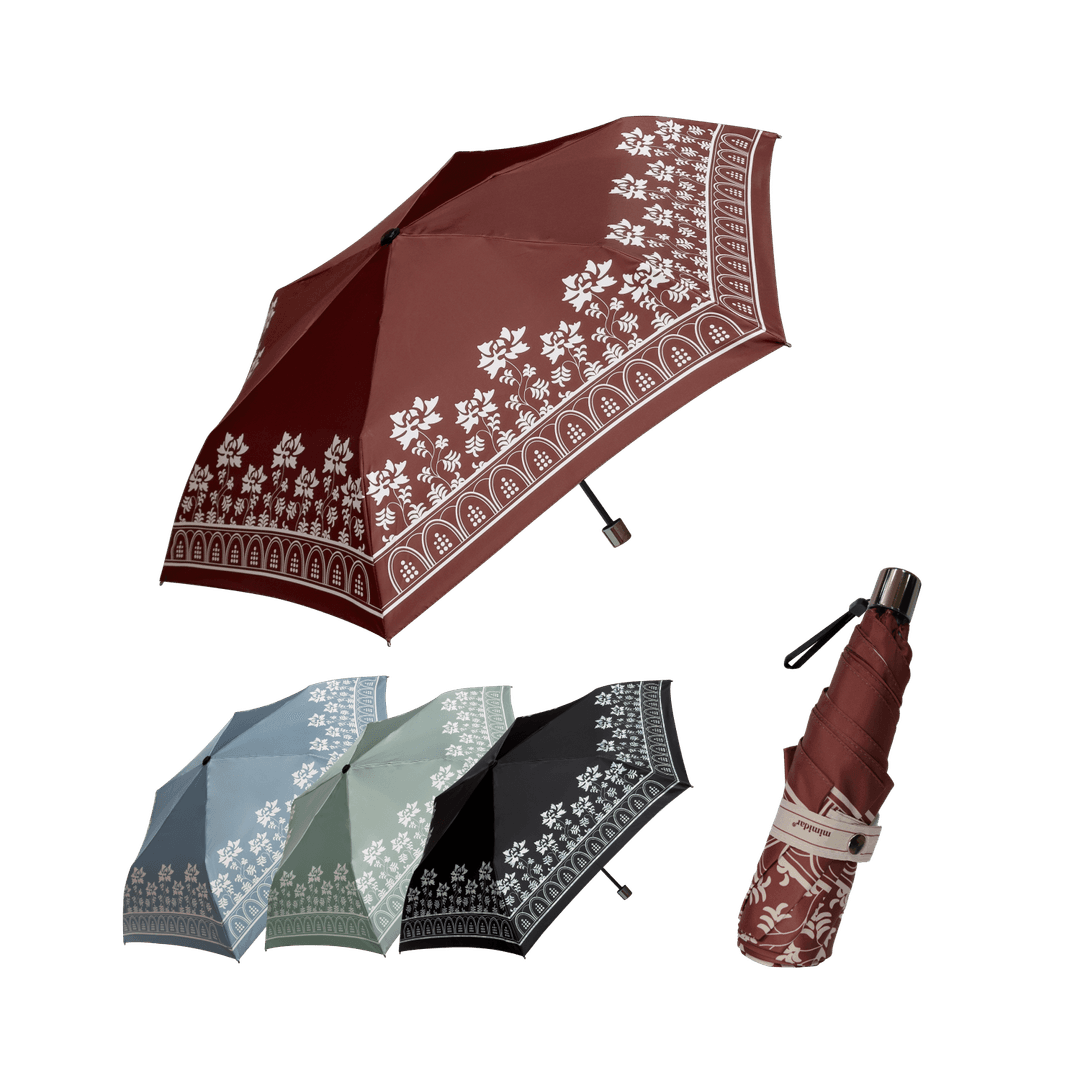 고려 셀라던 모란 경량 미니 양산