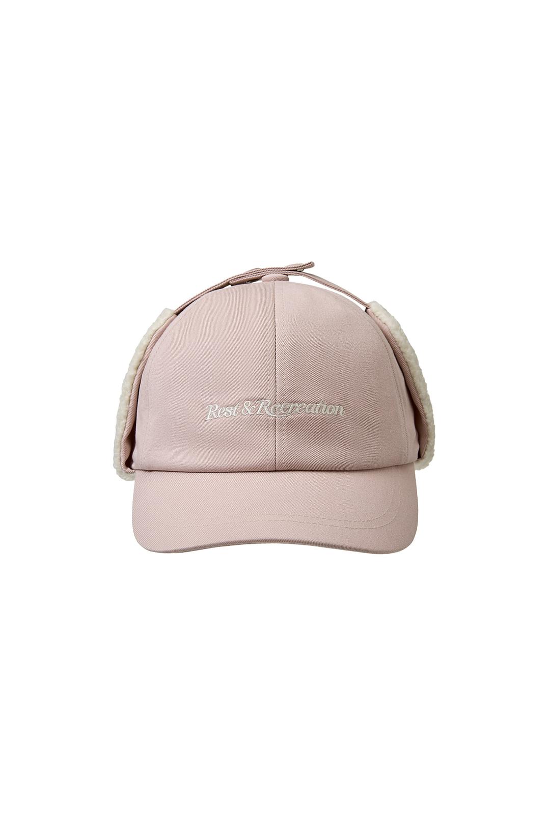 EAR FLAP CAP - PINK