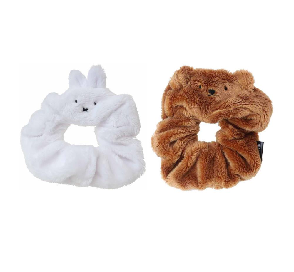 미피 miffy 헤어끈 머리끈 캐릭터곱창밴드 스크런치 헤어슈슈