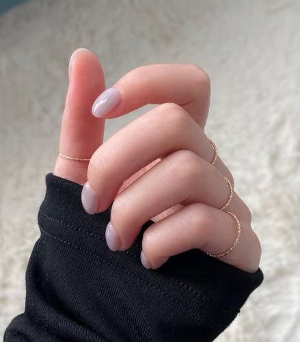 실버925 컷팅 레이어드 열손가락 실반지 D day 디데이