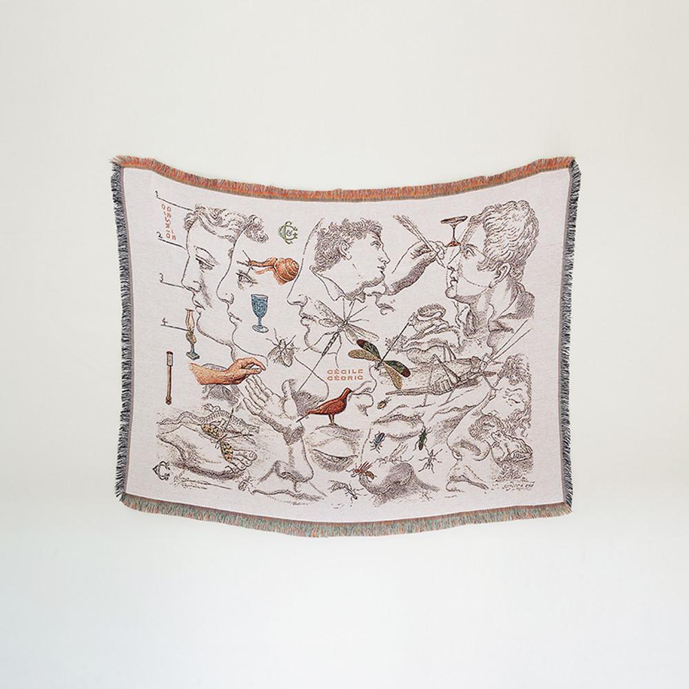 [세실 앤 세드릭] Etude 에뛰드 꼴라쥬 쟈카드 블랭킷