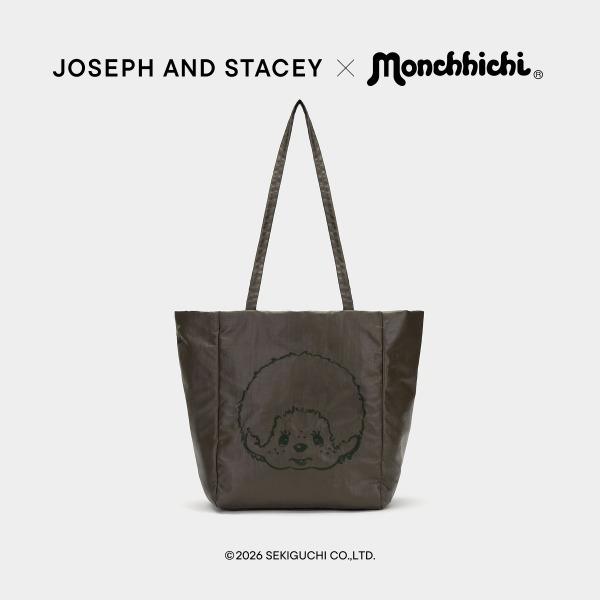 리버서블 토트백 몬치치 보이 카키