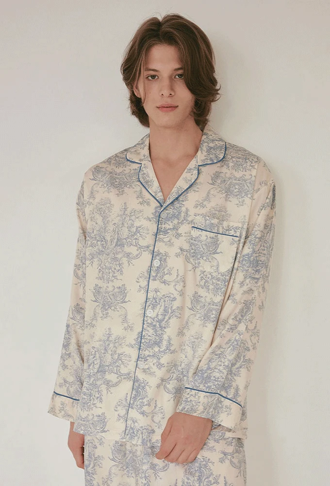 남성-베르사유 모달면 긴팔상하잠옷 홈웨어