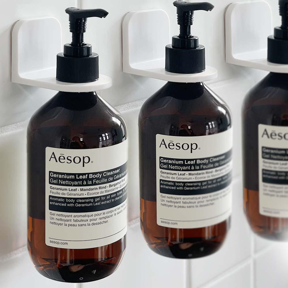 [2+1] 샴푸걸이 홀더 벽걸이 호텔욕실용품