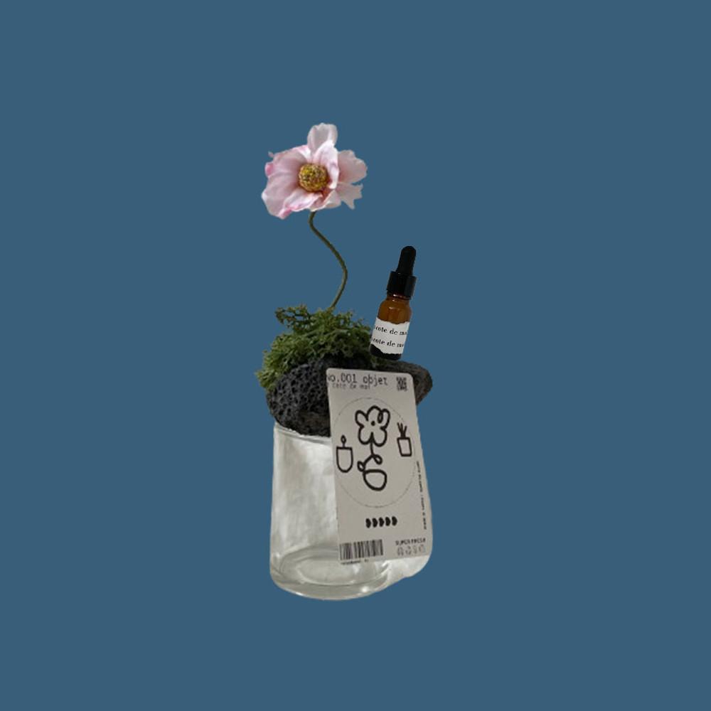 (a cote de moi) 오브제 디퓨저, 꽃 섬