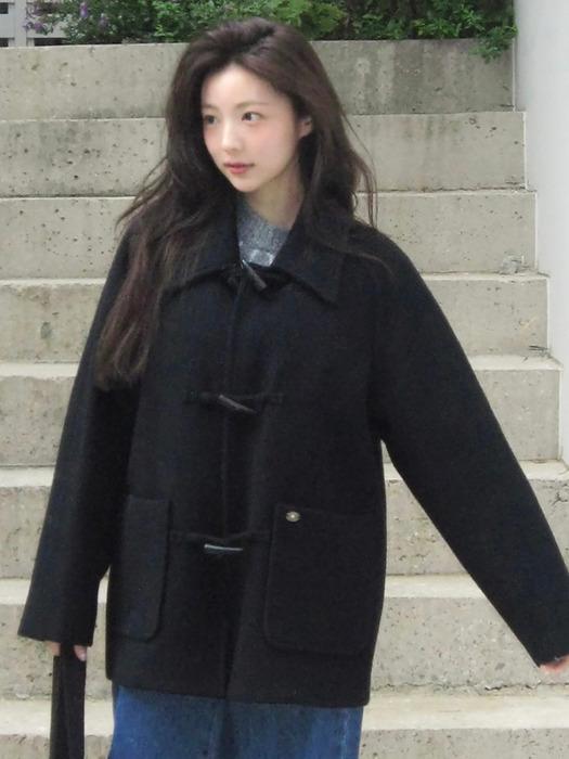 [경은 PICK]O3743 울 더플 코트_Navy