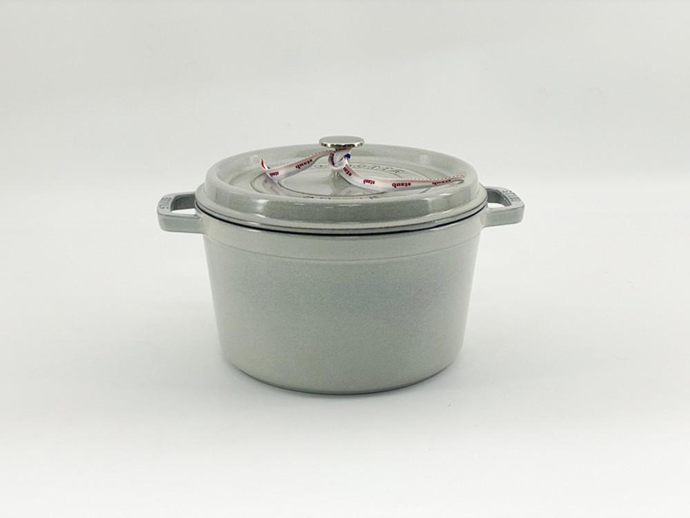 스타우브 B품 원형 꼬꼬떼 톨 24cm 화이트트러플 STAUB