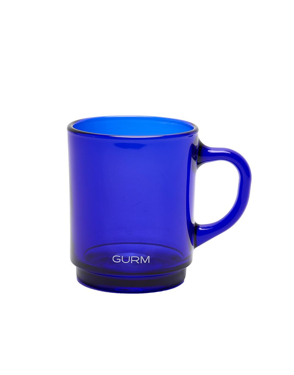GURM LIVING FLAT MUG CUPSAPPHIRE