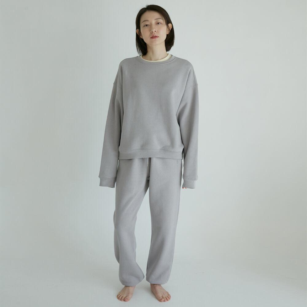 친환경 천연염색 SWEAT SET-UP THOREAU & PATERSON_ LAVENDER GRAY