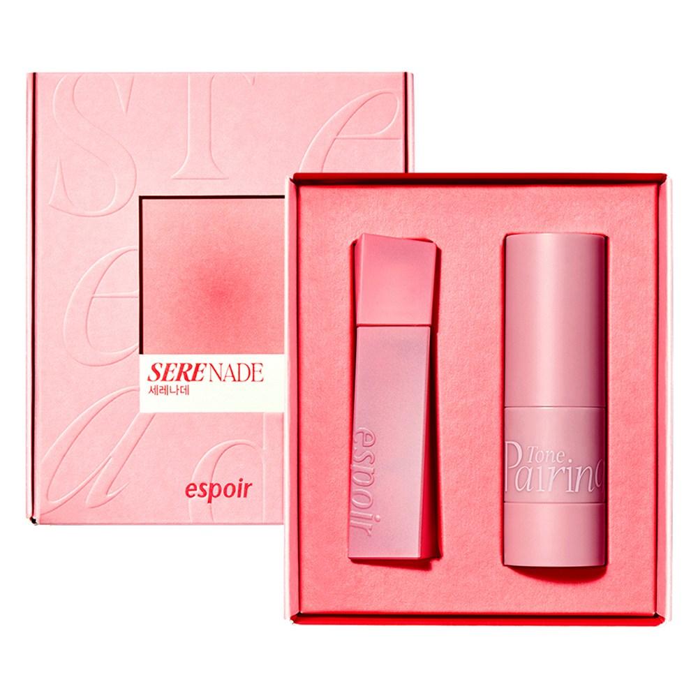 에스쁘아 세레나데 에디션 꾸뛰르 립틴트 블러벨벳 5.5g + 톤페어링 리퀴드 치크 8ml 세트 - 틴트/립글로스 | 쿠팡
